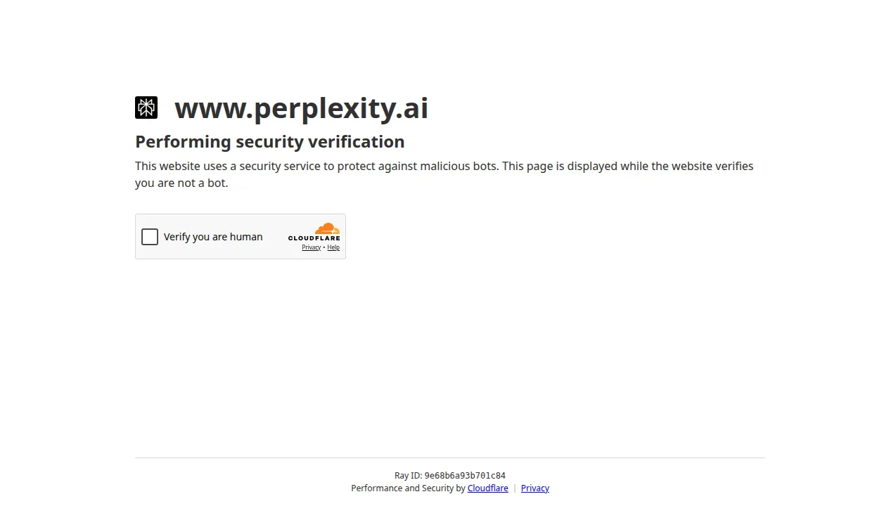 Perplexity AI search engine homepage showing real-time web search interface with source citations and Pro Search research mode